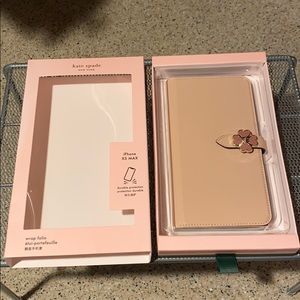 KateSpade Flower Wrap Folio